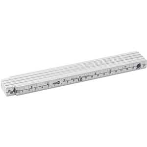 Escala métrica de plástico/poliestireno com 2 m, NOVE54