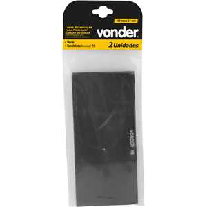 Lente retangular verde 108 mm x 51 mm TON 10 VONDER