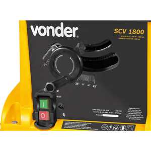 Serra circular com mesa, 10", 1.800 W, 127 V~, SCV 1800, VONDER