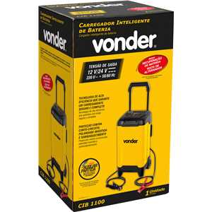 Carregador inteligente de bateria 220 V~, CIB 1100, VONDER