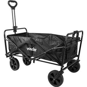 Carrinho para carga, dobrável, com bolsa, 75 kgf, CDV 075 VONDER