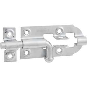 Fecho redondo 3", 76,2 mm, zincado, VONDER
