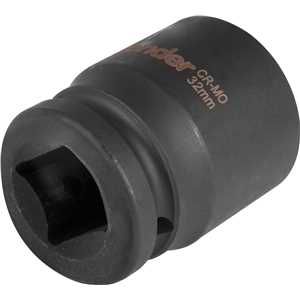 Soquete sextavado de impacto, encaixe de 3/4" x 32,0 mm, VONDER