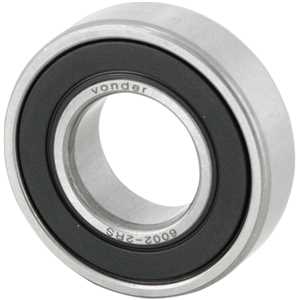 Rolamento rígido de esfera, 6002-2RS, VONDER