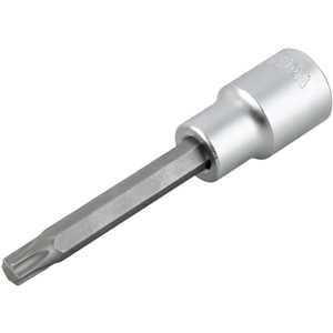 Soquete hexalobular macho longo, encaixe de 1/2", T45, VONDER
