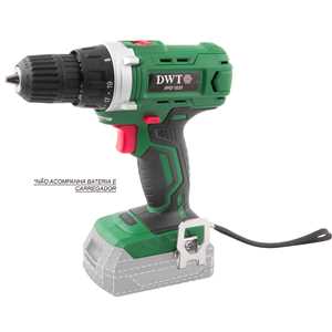 Parafusadeira/furadeira a bateria, 18 V, sem bateria e sem carregador, IPFD 1820, DWT