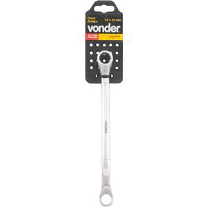 Chave estrela 14 mm x 15 mm, aço cromo vanádio, VONDER