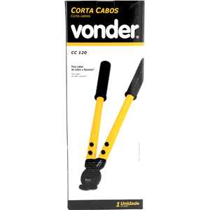 Cortador de cabos de cobre e alumínio, CC 120, VONDER