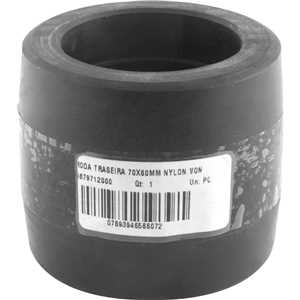 Roda traseira, 70 mm x 60 mm, em nylon, VONDER