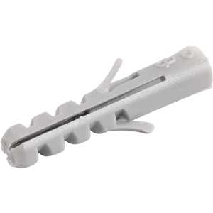 Bucha de nylon para fixação 6 mm, cartela com 10 peças, VONDER