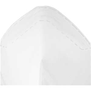 Respirador dobrável, semifacial, sem carvão ativado, sem válvula, PFF1, RDV 2101, branco, VONDER