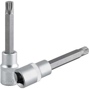 Soquete multidentado, longo, com encaixe de 1/2", M12, VONDER