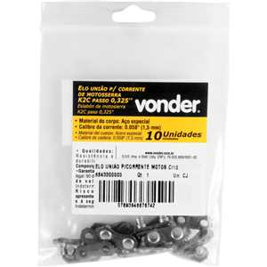 Elo união p/corrente de motosserra passo 0,325", V32515SQ, VONDER