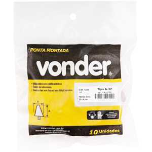 Ponta montada A-37 haste 1/4" VONDER