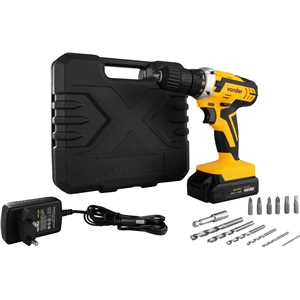 Parafusadeira/furadeira a bateria, 20 V, fonte de carregamento bivolt automática, PFV 238 VONDER