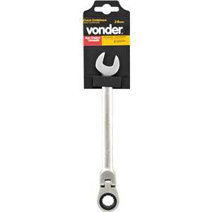 Chave combinada com catraca articulada 14 mm, VONDER