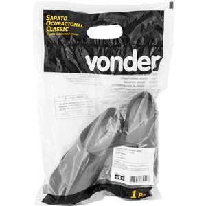 Sapato ocupacional classic, com salto, preto, n° 34, VONDER