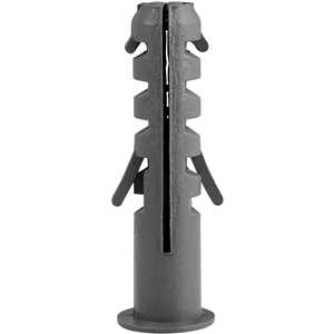 Bucha de plástico para fixação 12 mm, com anel, 150 peças, VA-12, VONDER