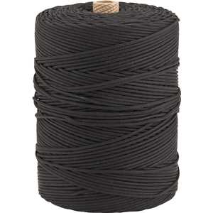 Corda multifilamento trançada 2,0 mm x 408 m, preta, VONDER