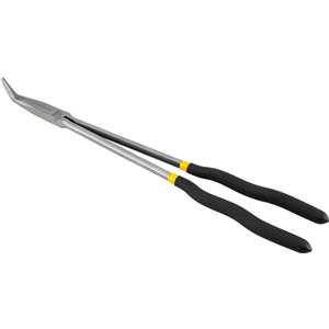 Alicate bico meia-cana curvo 16", extralongo, VONDER