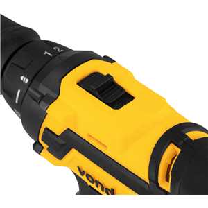 Parafusadeira/furadeira a bateria, 12 V, fonte de carregamento bivolt automática, PFV 112QR VONDER