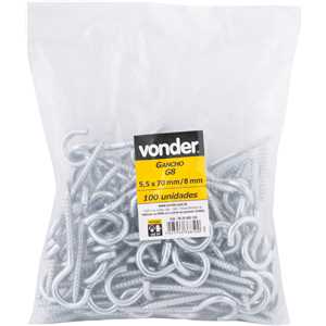 Gancho 4,2 mm x 70 mm, G-8, VONDER