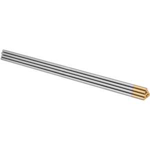 Eletrodo de tungstênio, ponta dourada, com 1,5% de Lantânio, 1,6 mm, AWS A5.12, VONDER