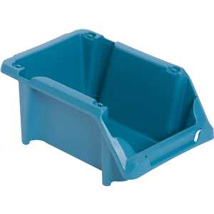 Gaveteiro plástico, nº 3, 8,0 cm x 10,4 cm x 17,6 cm, modelo prático, azul, VONDER