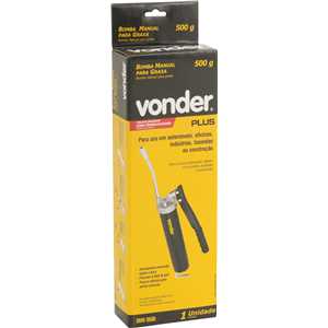 Bomba manual para graxa, 500 g, BMV 0500, VONDER PLUS