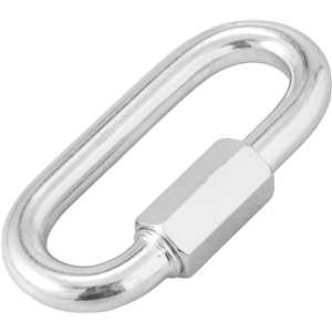 Mosquetão reto com rosca, 3/8", VONDER