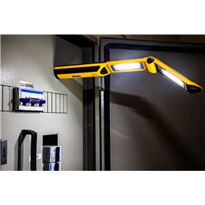 Lanterna recarregável de inspeção, articulada, LED COB, LR 500, VONDER