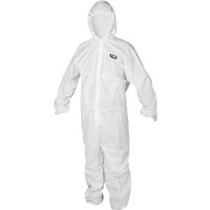 Macacão com capuz, branco, tamanho XG, AI 30 PPL, VONDER
