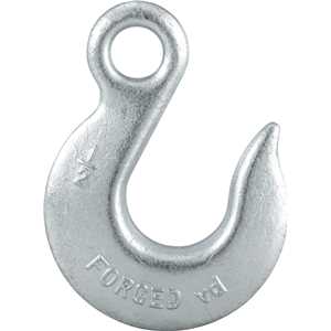 Gancho olhal em aço, 3,00 T - 1/2", sem trava, zincado, VONDER