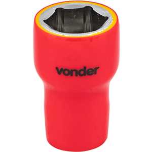Soquete sextavado isolado, encaixe de 1/2", 22,0 mm, IEC60900, VONDER