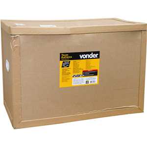 Talha elétrica, 1,0 tonelada (1,0 tf), elevação 3 m, 220 V~, VONDER
