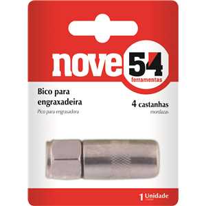 Bico para engraxadeira, com 4 castanhas, NOVE54