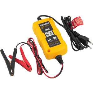 Carregador inteligente de bateria para moto, 127 V~ - 220 V~, CIB 003 VONDER