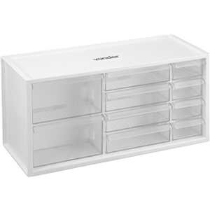 Organizador plástico com 10 gavetas, OPV 0378, VONDER