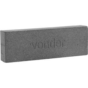 Pedra para afiar, dupla face, 6", retangular, em blister, VONDER