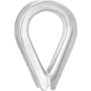 Anilha/sapatilho para cabo de aço, 9,53 mm - 3/8", VONDER
