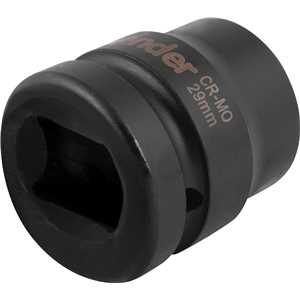 Soquete sextavado de impacto, encaixe de 1" x 29,0 mm, VONDER