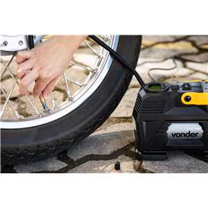 Compressor de ar automotivo, CAV 120, 12 V, VONDER