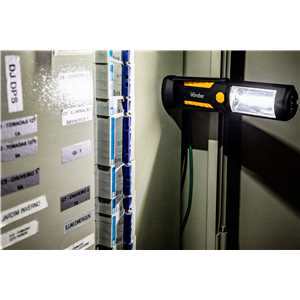 Lanterna recarregável de inspeção, 2 W COB + 3 LEDs, LR 180I, VONDER