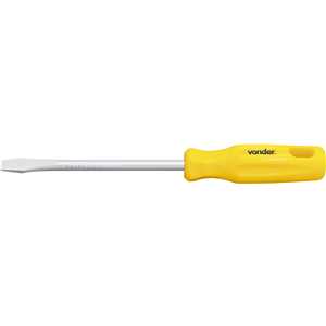 Chave de fenda 3/8" x 6", aço cromo vanádio, com ponta magnetizada, VONDER