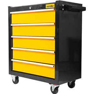 Carro para ferramentas, com 5 gavetas, VONDER