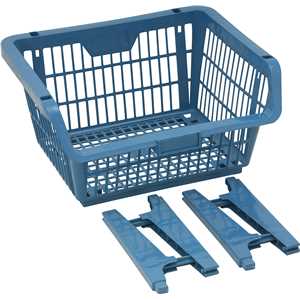 Cesto expositor prático, azul, VONDER