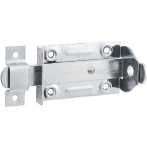 Fecho chato com porta-cadeado 3" - 76,2 mm, zincado, VONDER