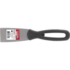 Espátula de aço, 1.1/2" - 38 mm, com cabo plástico, NOVE54