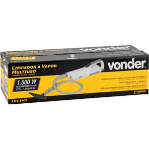 Limpador a vapor multiuso, 1.500 W, 127 V~, LMV 1400 VONDER