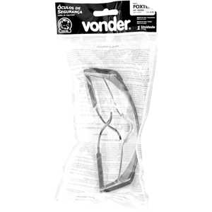 Óculos de segurança Foxter incolor VONDER